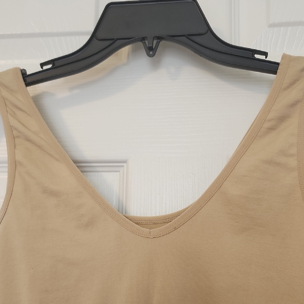 Dress Barn Tan Shapewear Tank - Picture 3 of 7